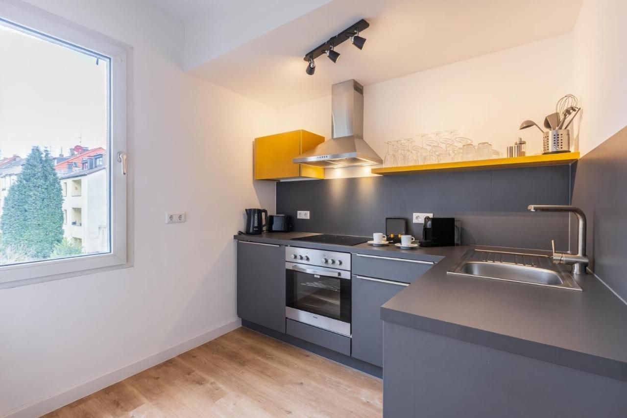 Glueck Auf Appartements Hufelandstrasse エッセン エクステリア 写真
