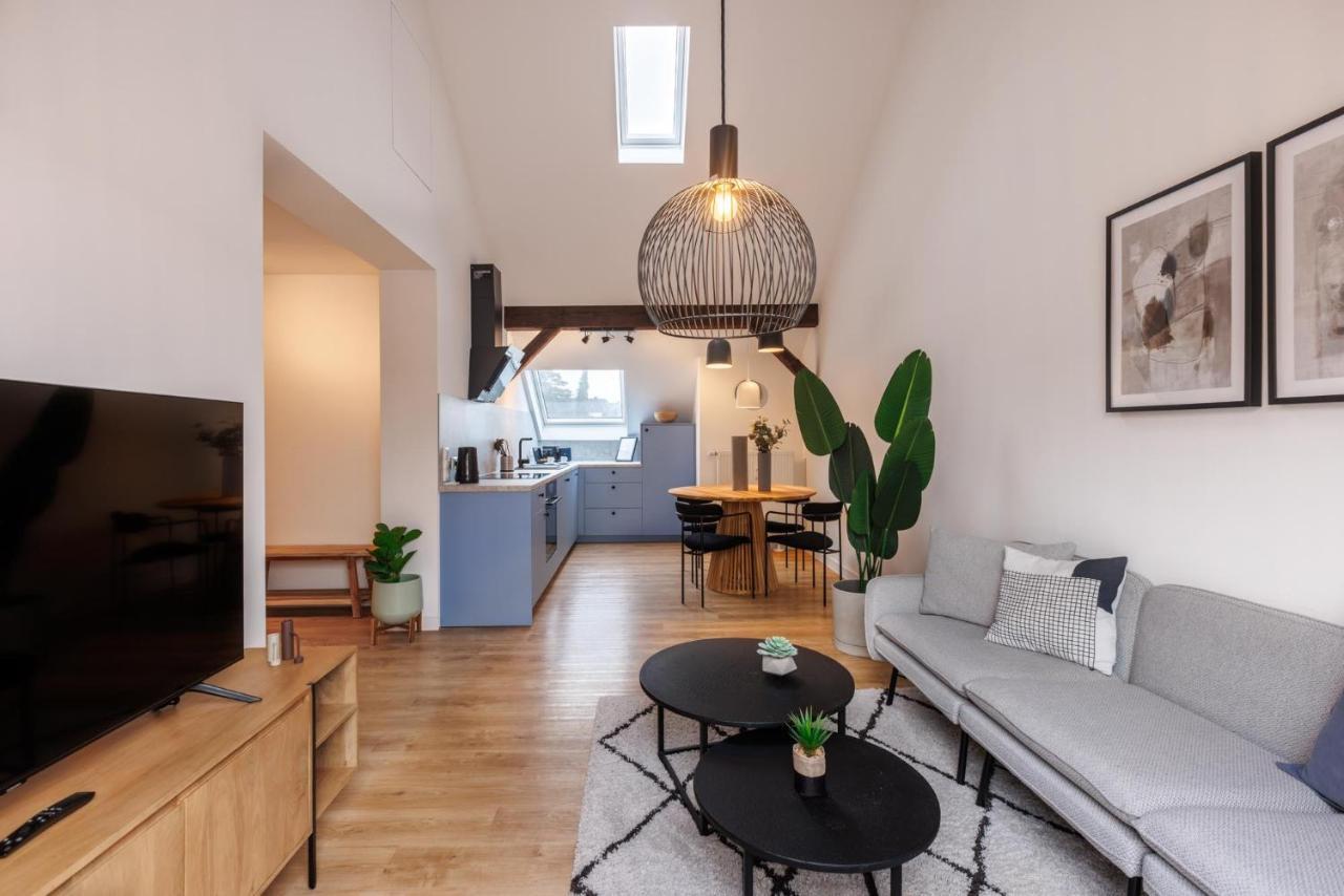 Glueck Auf Appartements Hufelandstrasse エッセン エクステリア 写真